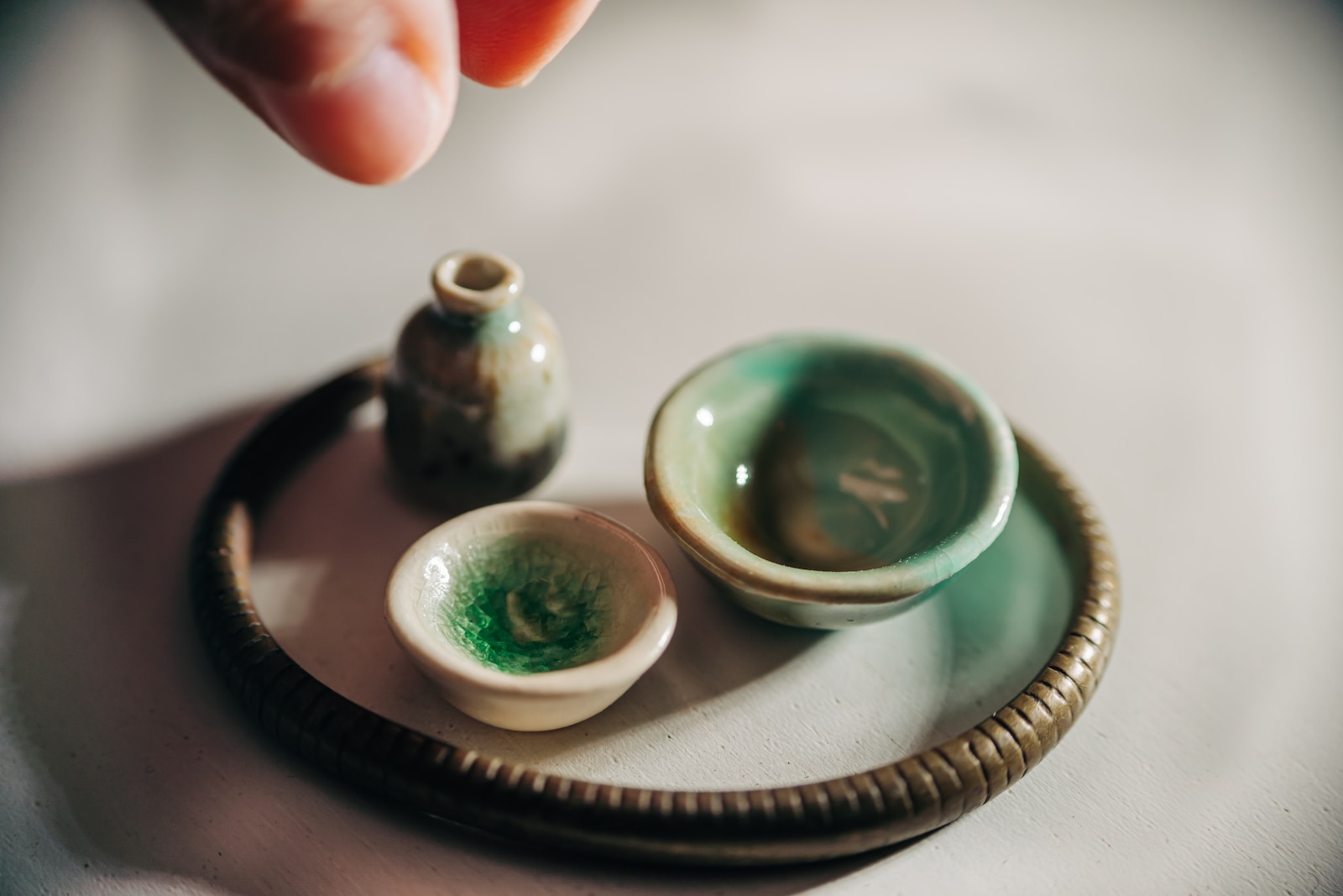 miniature clay food