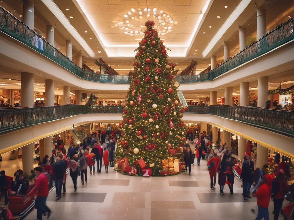 How does one cope with the endless loop of holiday music at the mall? Image 71