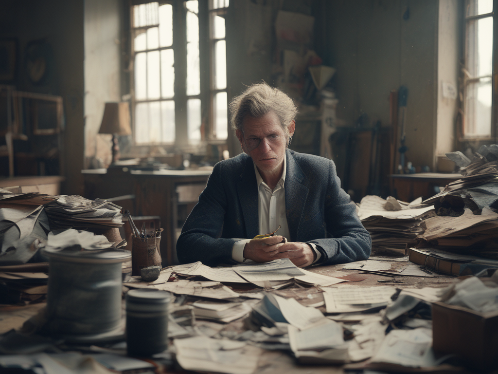 How does one resist the urge to clean the entire house when there’s a deadline looming? Image 55