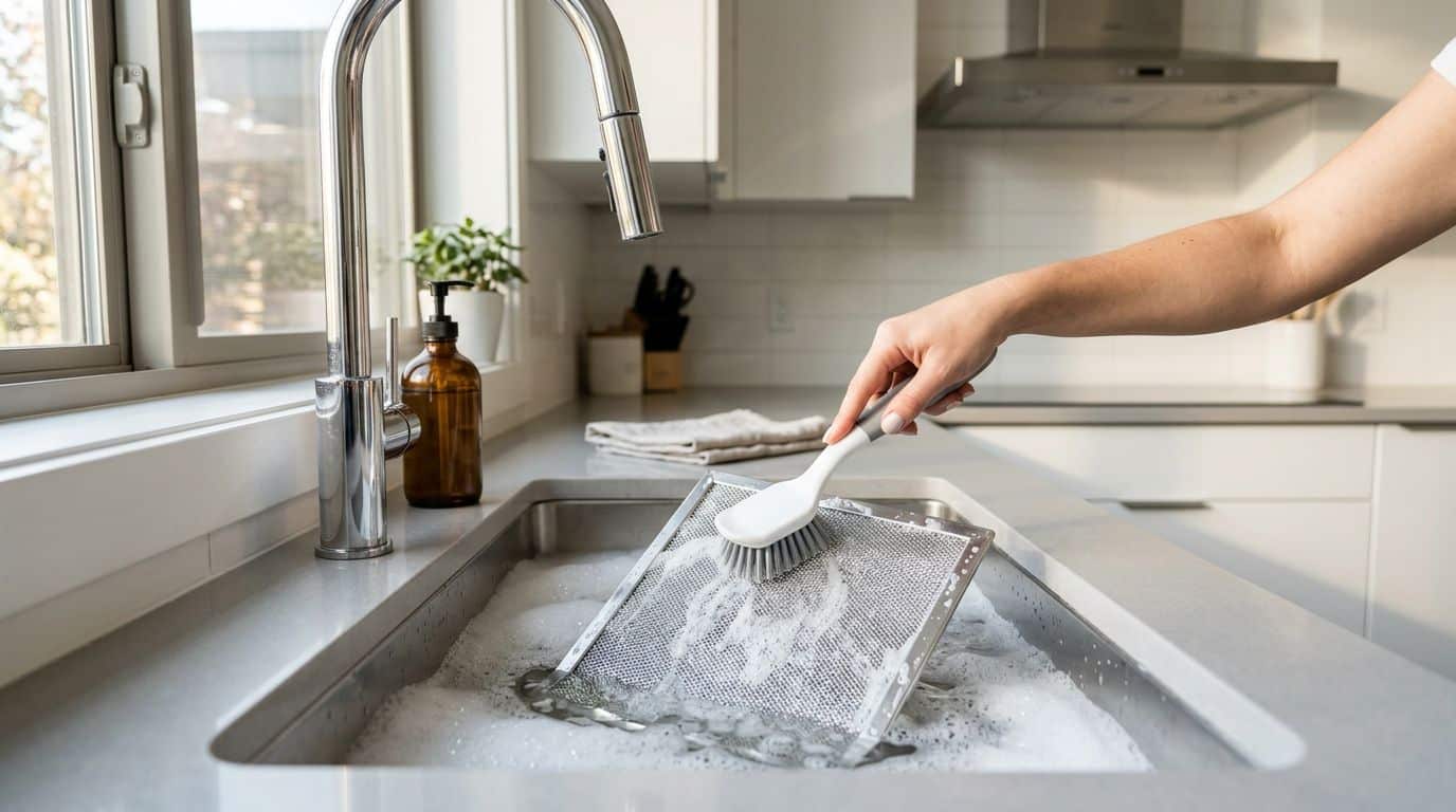 featured how does one clean a range hood filter without a g 99974981