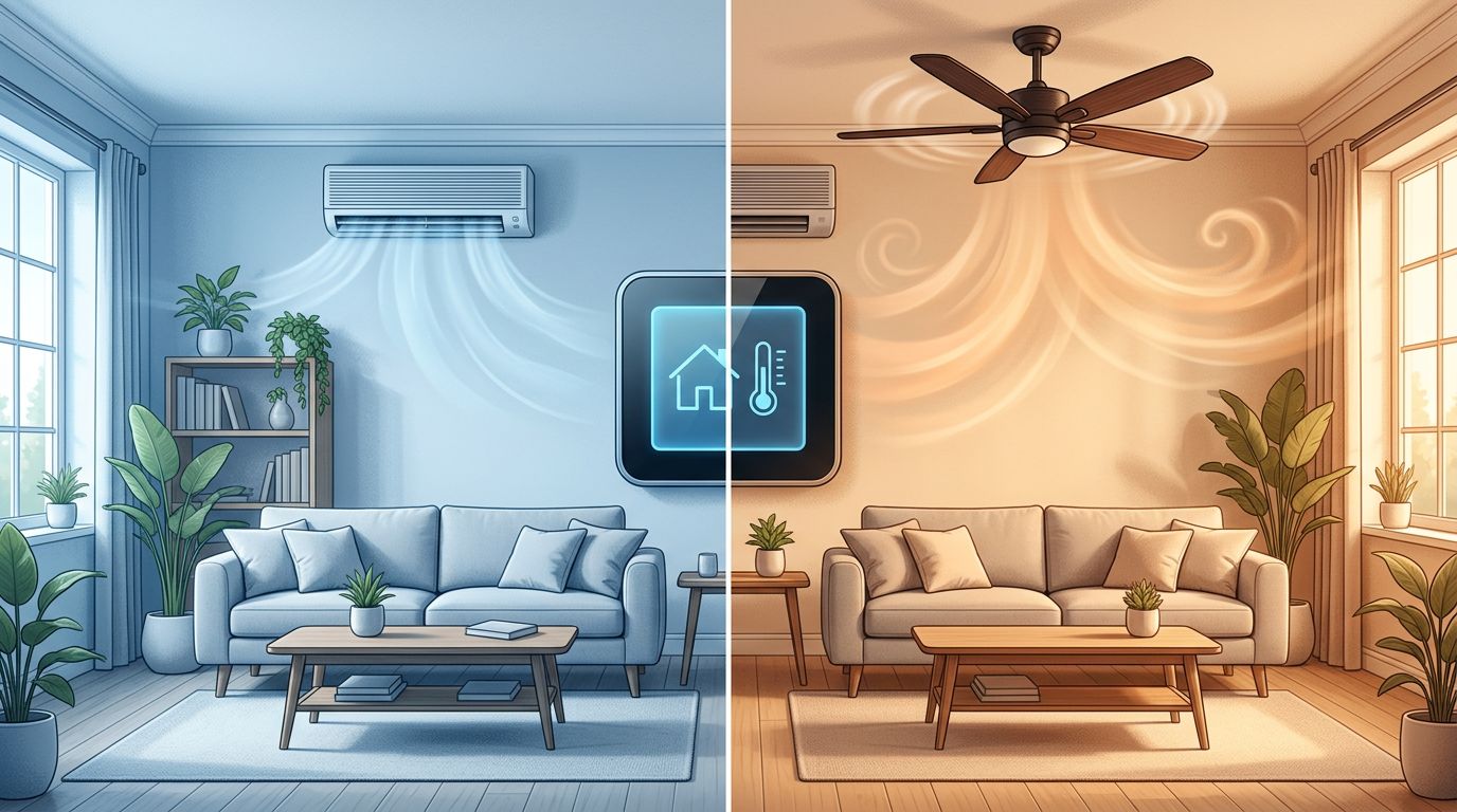 How Does One Choose AC Fan or Auto Mode for Summer?