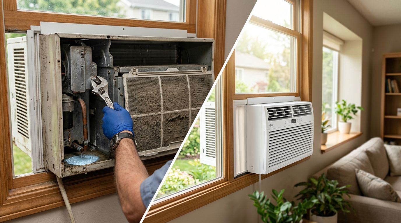 How Does One Decide to Repair or Replace a Window AC?